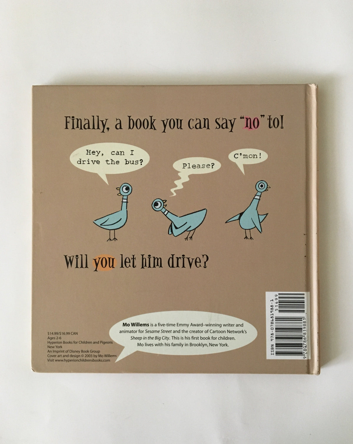 Don&#39;t Let the Pigeon Drive the Bus by Mo Willems