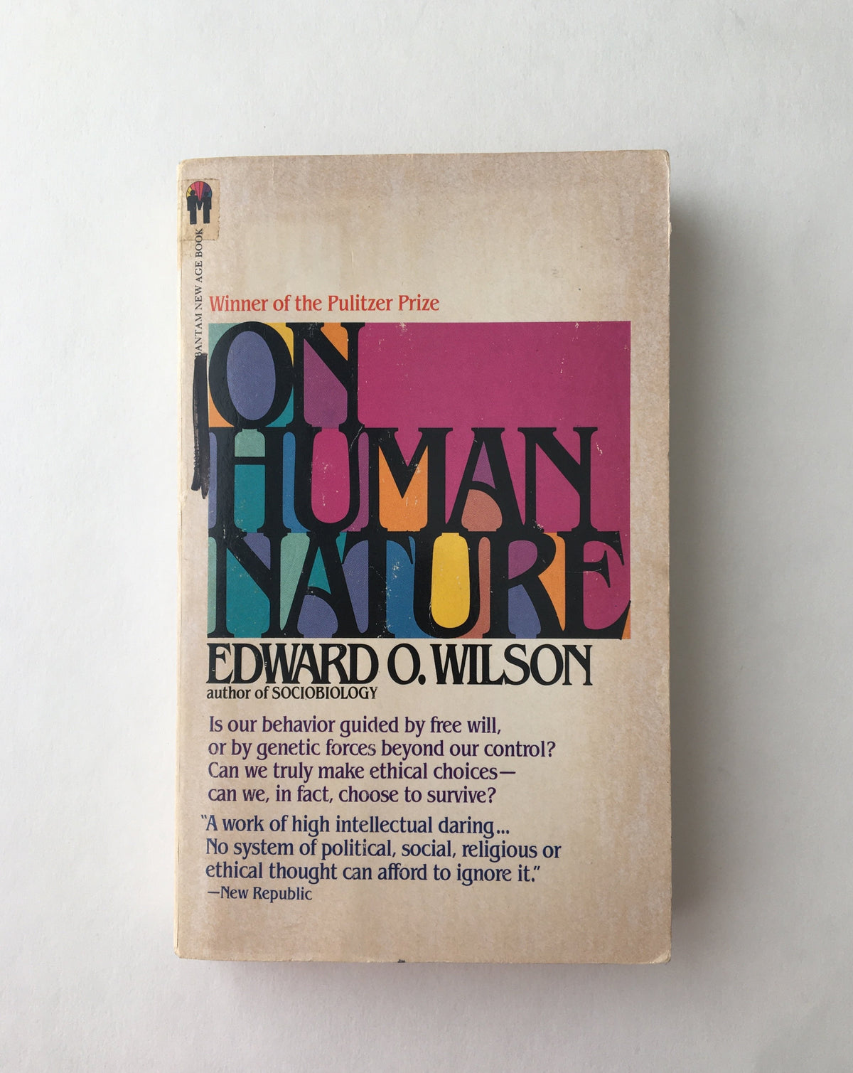 On Human Nature by Edward Wilson