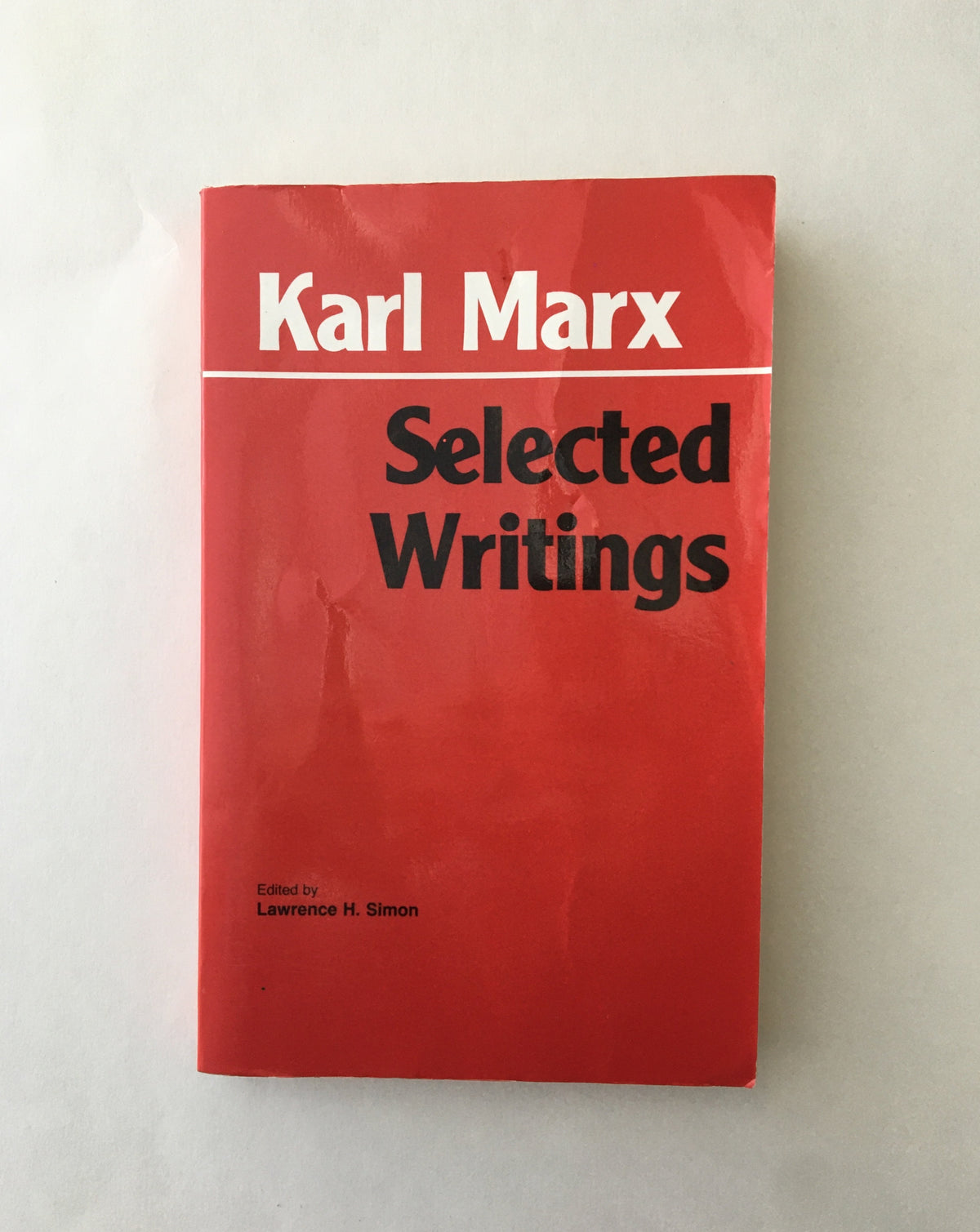 Selected Writings by Karl Marx