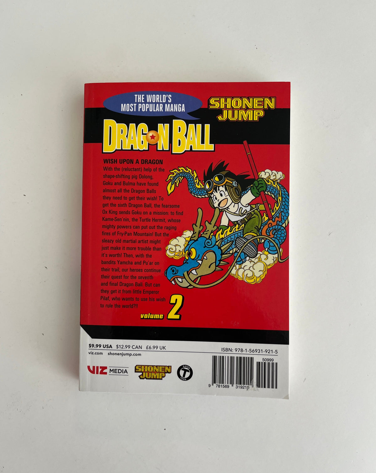 Dragon Ball 2 by Akira Toriyama