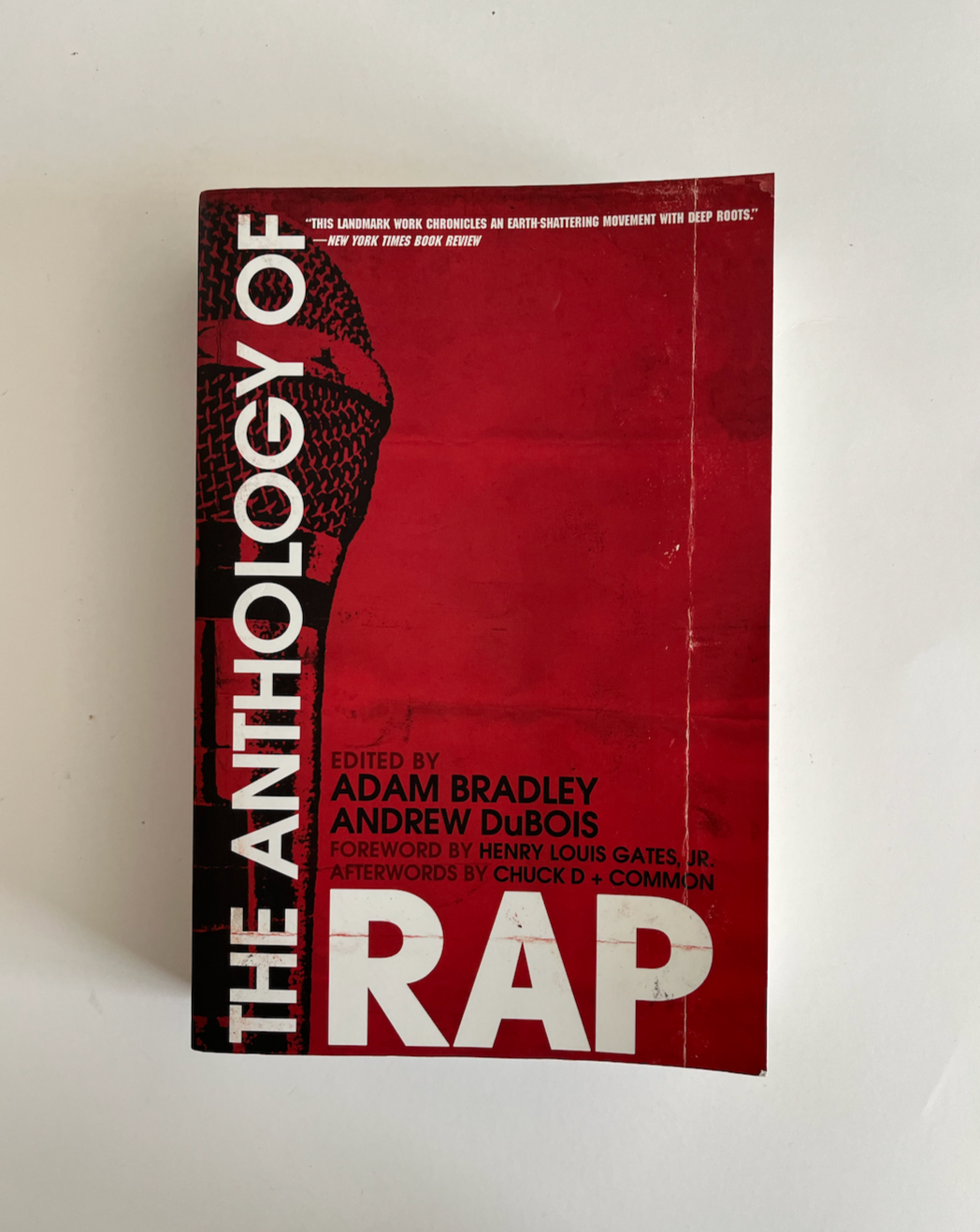 The Anthology of Rap edited by Adam Bradley and Andrew DuBois